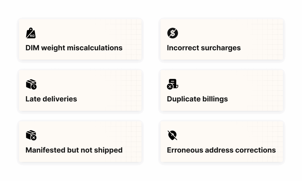 Why Shipping Invoices Are a Gold Mine of Errors