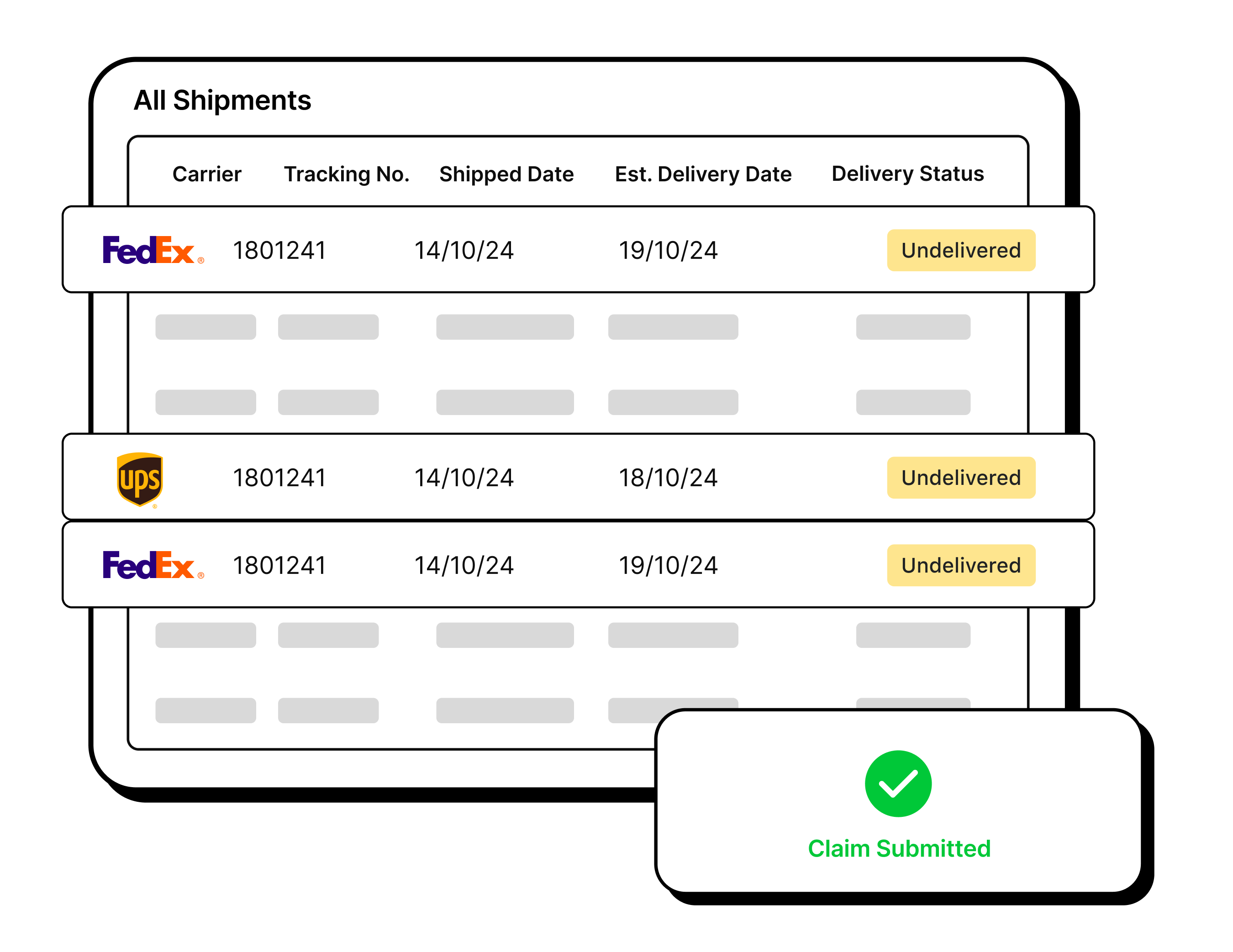 Automated Lost Shipment Audit