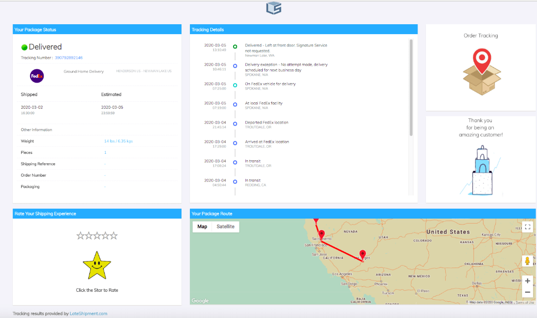 Custom Tracking Min